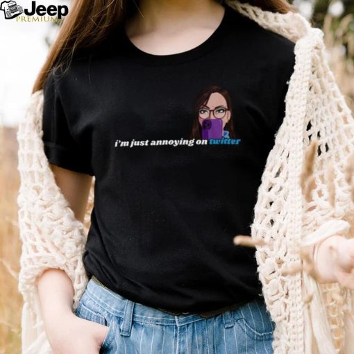 Official Amanda I’m Just Annoying On Twitter shirt