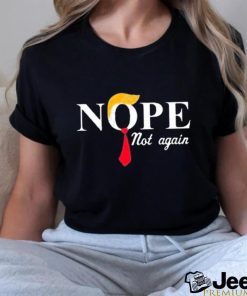 Official Anderson Cooper Trump Nope Not Again Jeras Ikehorn Sweatshirt