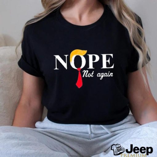 Official Anderson Cooper Trump Nope Not Again Jeras Ikehorn Sweatshirt