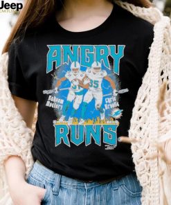 Official Angry Runs Dolphins Mostert And Brooks 2023 NFL Season Shirt