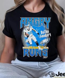 Official Angry Runs Eagles Dallas Goedert Good Morning Football T Shirt