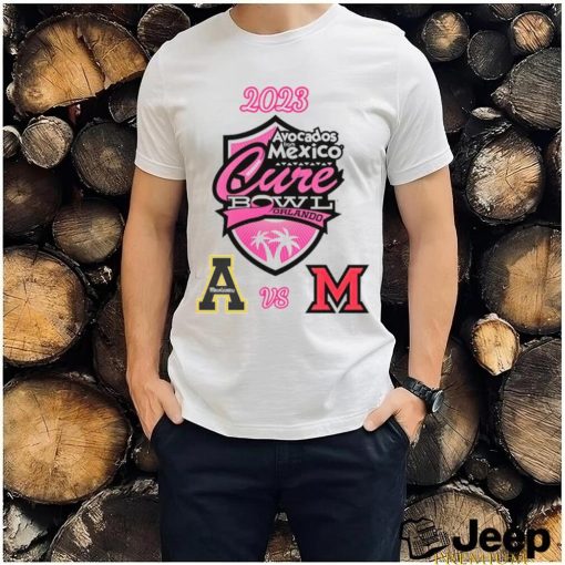 Official Appalachian State vs. Miami (OH) Avocados From Mexico Cure Bowl Exploria Stadium Orlando FL 2023 T Shirt