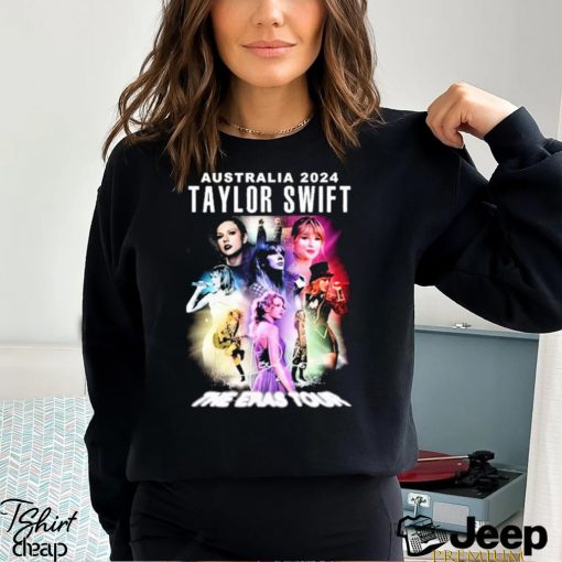 Official Australia 2024 The Eras Tour signature shirt