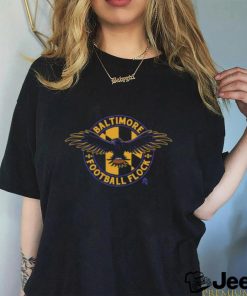 Official Baltimore Football Flock T Shirt