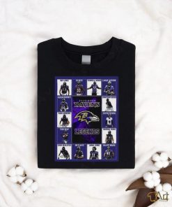 Official Baltimore Ravens Legends Signatures 2023 Shirt