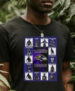 Official Baltimore Ravens Legends Signatures 2023 Shirt - Limotees