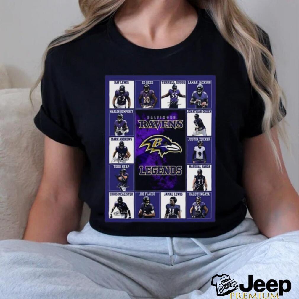 TRENDING Baltimore Ravens Legends Unisex T-Shirt