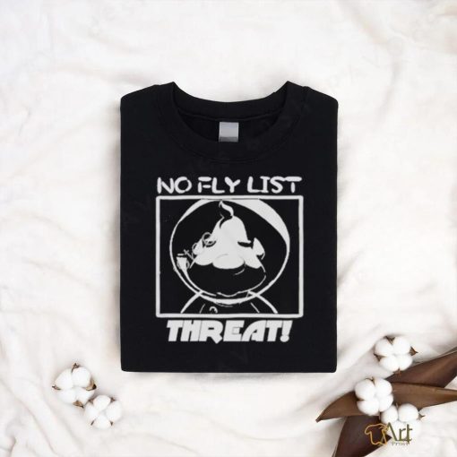 Official Bastard Jumpscare No Fly List Threat Black Shirt