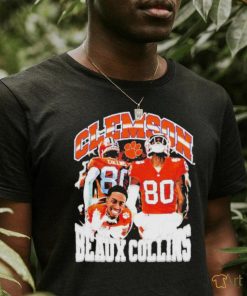 Official Beaux Collins 80 Clemson Tigers Graphic T Shirt