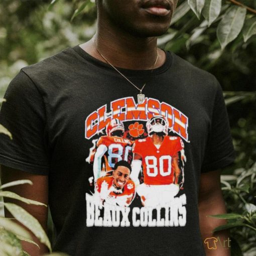 Official Beaux Collins 80 Clemson Tigers Graphic T Shirt