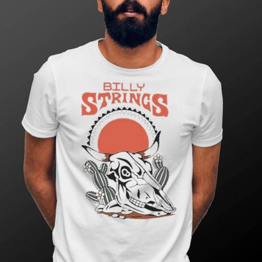 Official Billy Strings Europe Fall 2023 Sun Skull New T shirt