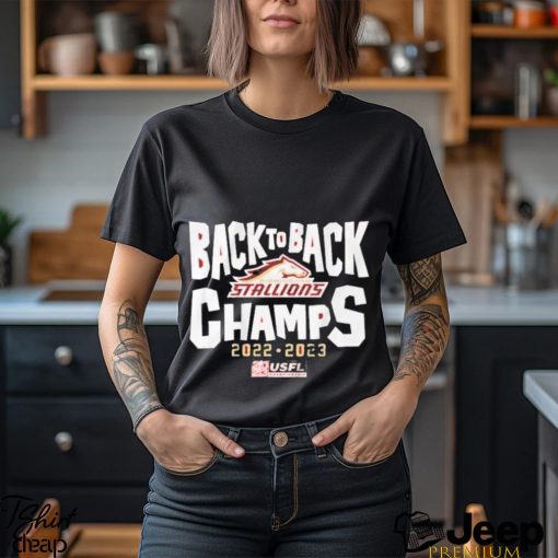 Official Birmingham stallions back to back champs shirt