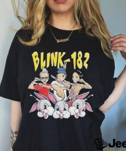 Official Blink 182 Band Bunnies Boyfriend Fit Girls Shirt