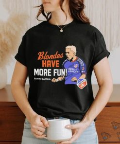 Official Blondes Have More Fun Alvaro Barreal T Shirt