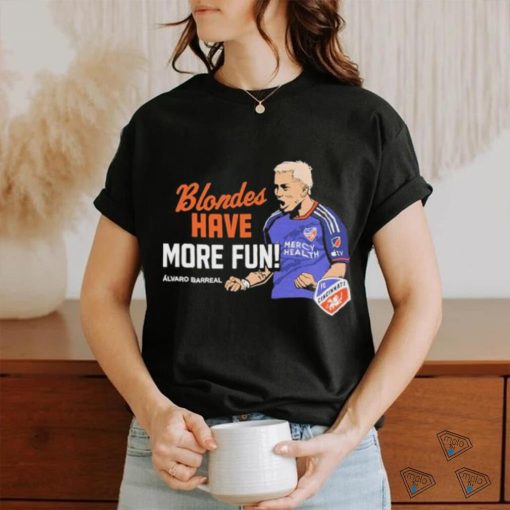 Official Blondes Have More Fun Alvaro Barreal T Shirt