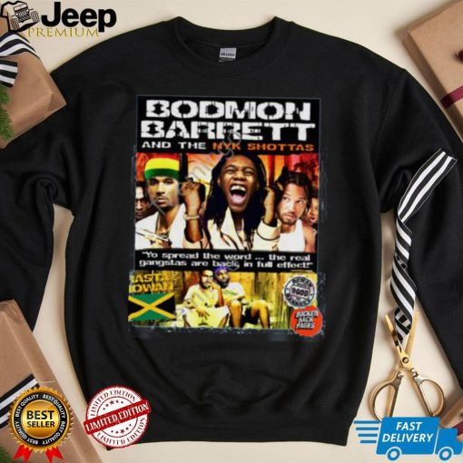 Official Bodmon Barrett Tee Shirt Bocker Backpages Merch shirt