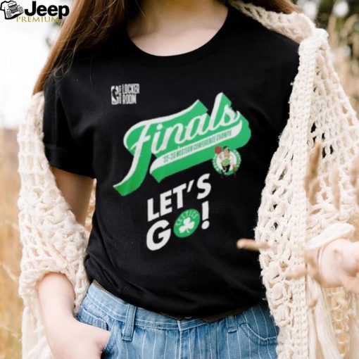 Official Boston Celtics Finals 2022 2023 Western Conference Champs Let’S Go Shirt