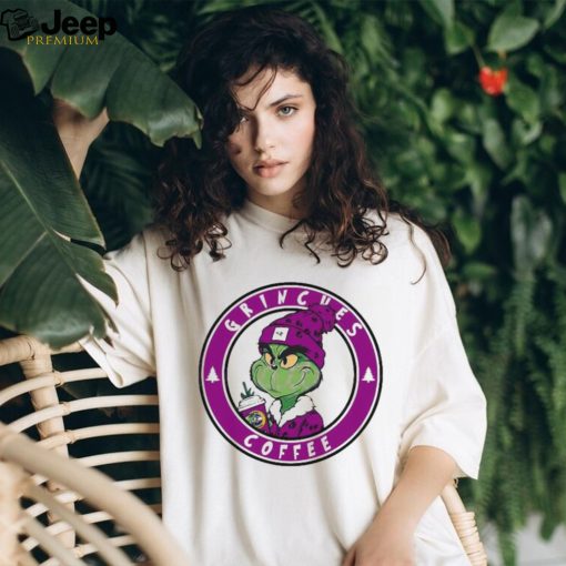 Official Boujee Grinch coffee Baltimore Ravens shirt