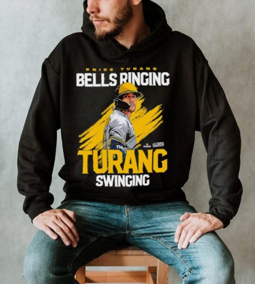 Official Brice Turang Bells Ringing, Turang Swinging Gear shirt