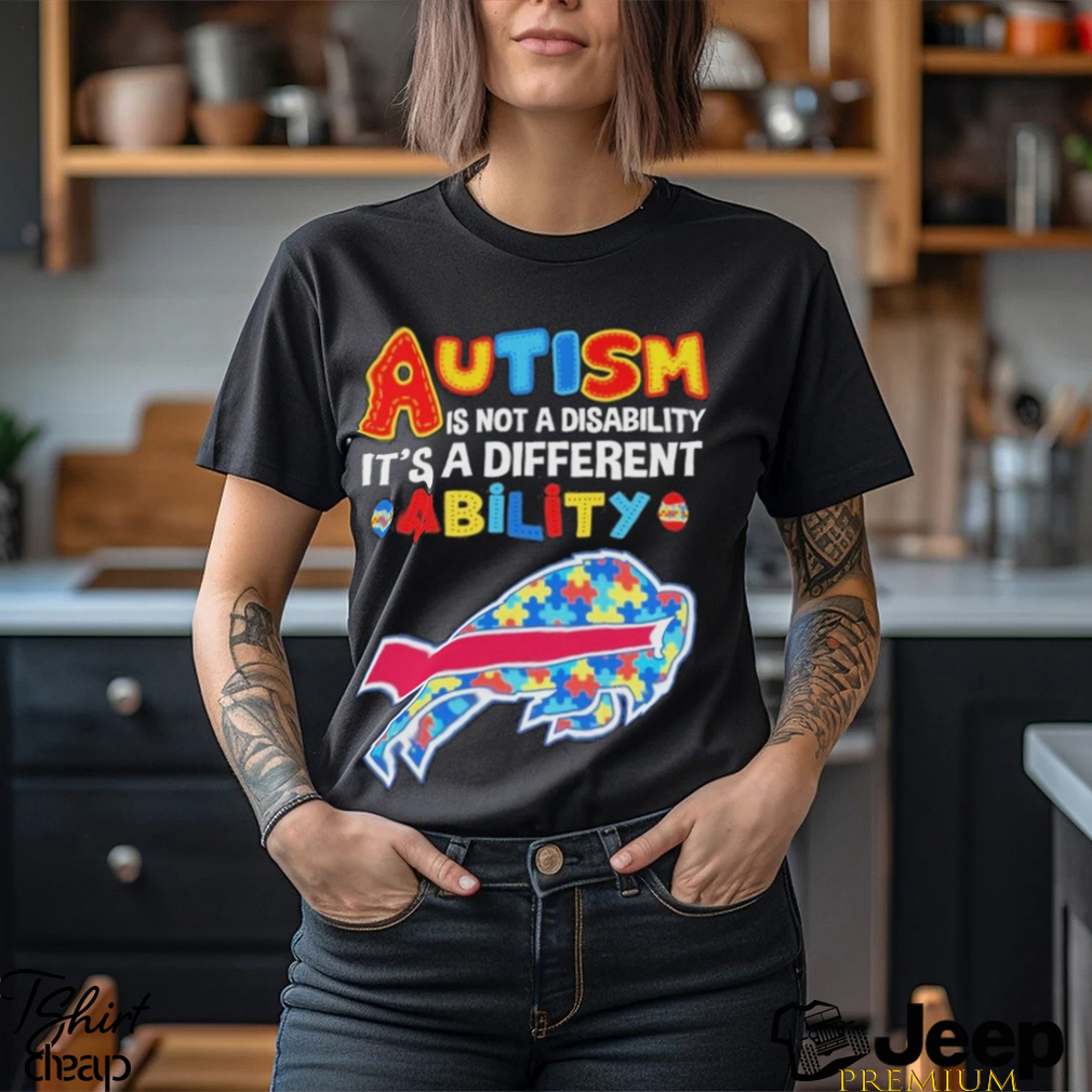 Official Buffalo Bills Autism Is Not A Disability It’s A Different Ability Shirt Official Buffalo Bills Autism Is Not A Disability It’s A Different Ability Shirt