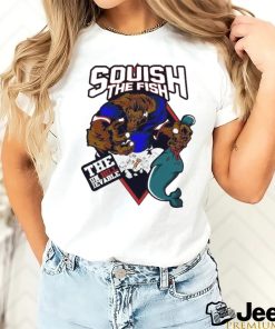 Official Buffalo Bills Squish The Fish The Unbillievable New Mascot Shirt