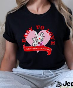 Official Bunny Easy To Love Even Easier To Piss Off Shirt