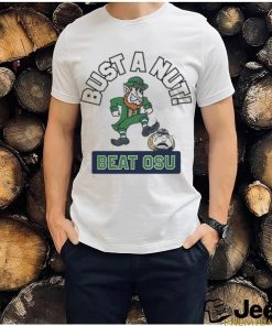 Official Bust A Nut Beat OSU Notre Dame College Shirt