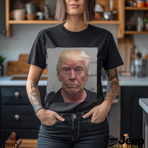 Official Buttcrack Sports Donald Trump Mugshot Has Been Released By Fulton County Jail Tee Shirt