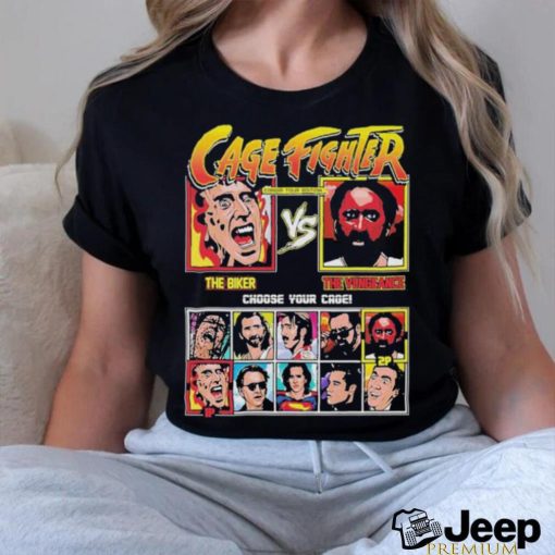 Official Cage Fighter Condor Tour Edition Vs The Biker The Vengeance Shirt