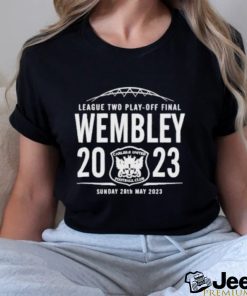 Official Carlisle United Fc League Two Play Off Final Wembley 2023 T Shirt