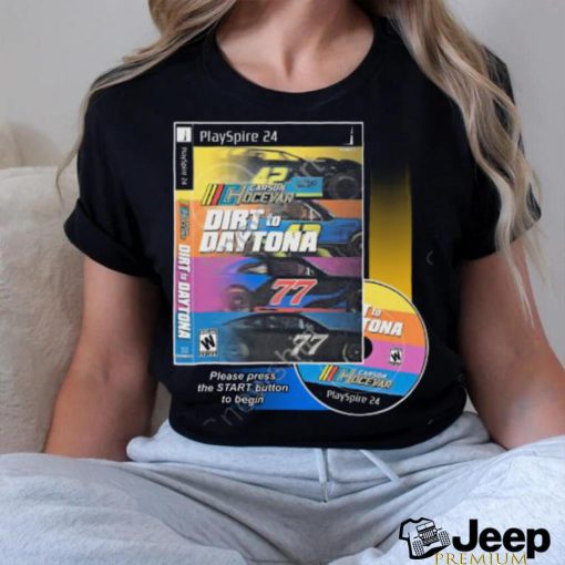 Official Carson Hocevar Merch Dirt To Daytona T Shirts