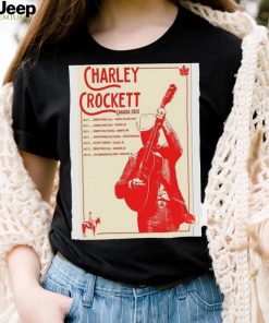 Official Charley Crockett Canada Tour 2023 Poster Shirt