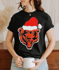 Official Chicago Bears Logo Santa Hat Christmas 2023 Shirt