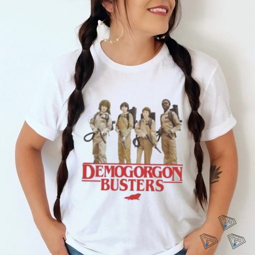 Official Cleveland browns stranger things demogorgon busters T shirt