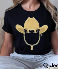 Official Coach Prime Golden Coach Cowboy Hat Shirt