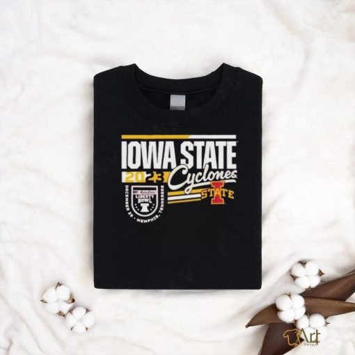 Official College Football Bowl Games 2023 Liberty Bowl December 29 Iowa State Cyclones Logo T Shirt