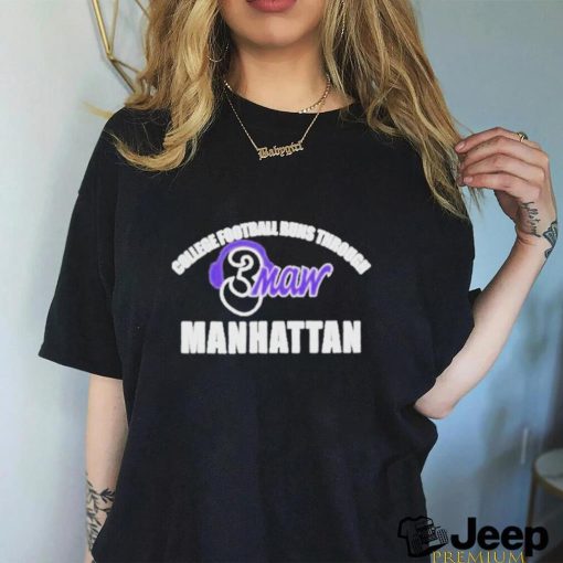 Official College Football Runs Through Manhattan 3Maw Shirt