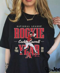 Official Corbin Carroll Arizona Diamondbacks 2023 Nl Rookie Of The Year T Shirt