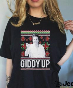 Official Cosmo Kramer Giddy Up Christmas Shirt