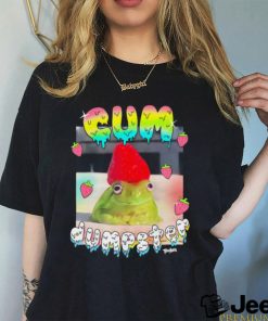 Official Cum Dumpster Black Teen Hearts Clothing Shirt