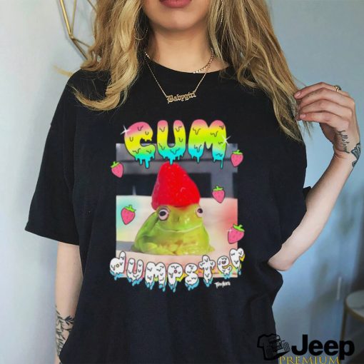 Official Cum Dumpster Black Teen Hearts Clothing Shirt