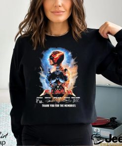 Official DC The Flash Thank You For The Memories signatures shirt