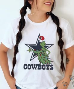 Official Dallas Cowboys grinch Christmas T shirt