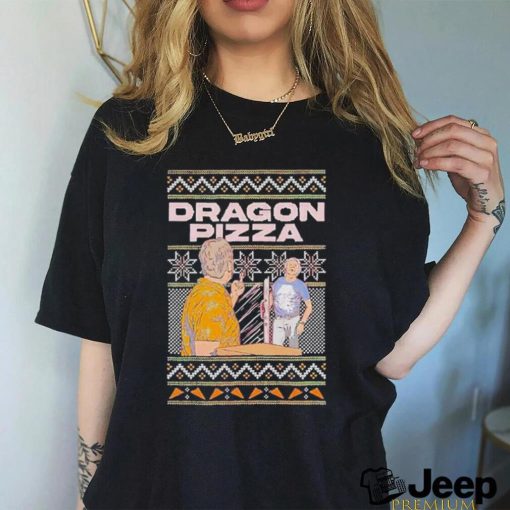 Official David Portnoy Dragon Pizza Ugly Christmas Shirt