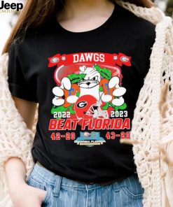 Official Dawgs Beat Florida 2022 2023 Georgia Bulldogs 43 20 Florida Final Score Shirt