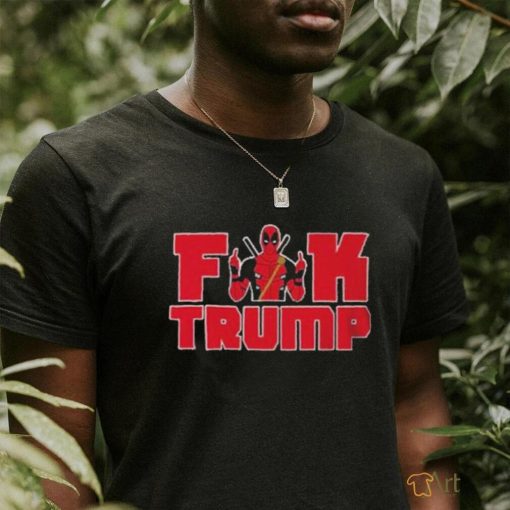 Official Deadpool Fuck Trump T Shirt