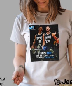 Official Derrick Rose Has Signed With The Memphis Grizzlies 2023 Shirt