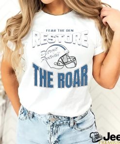 Official Detroit Lions Football Fear The Den Restore The Roar Shirt