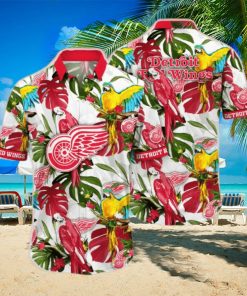 Official Detroit Red Wings Nhl Hawaiian Shirt Sunsetstime Aloha