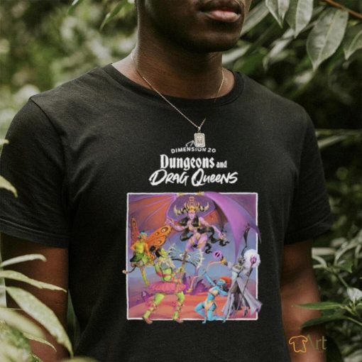 Official Dimension 20 Dungeons And Drag Queens Shirt